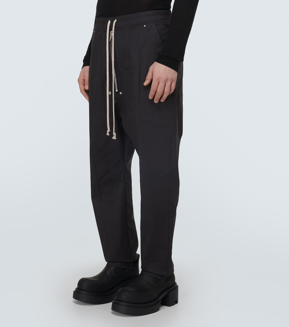 Pantaloni Bela in popeline di misto cotone | Rick Owens