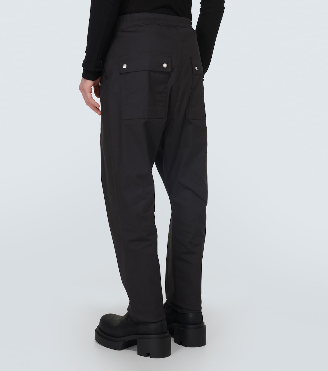 Pantaloni Bela in popeline di misto cotone | Rick Owens