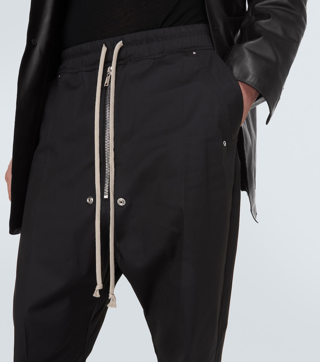 Pantaloni Bela in popeline di misto cotone | Rick Owens