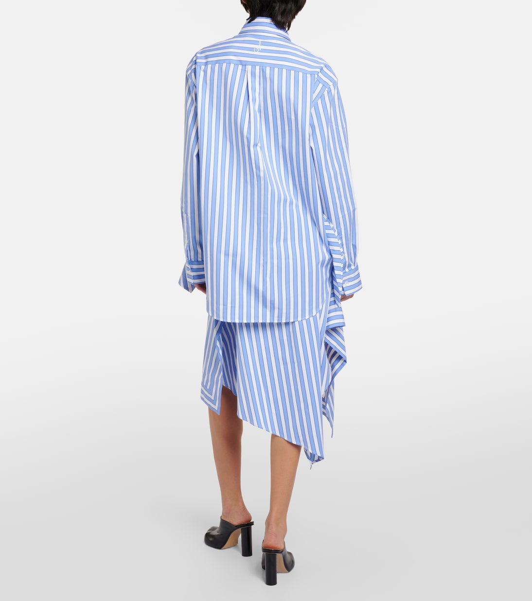 Camicia in cotone a righe | JW Anderson