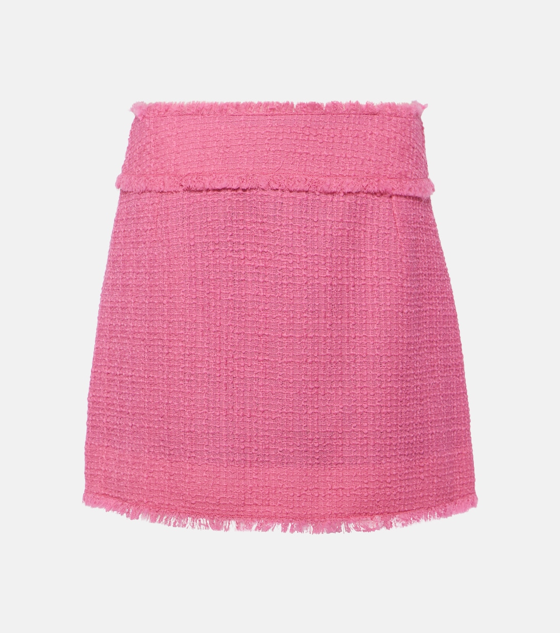 Minifalda de tweed de mezcla de lana | Dolce&Gabbana
