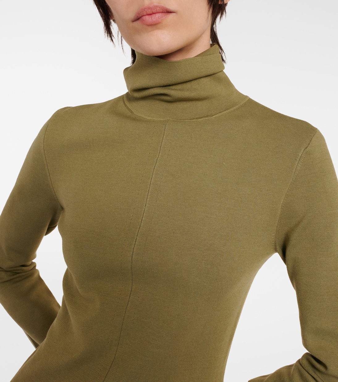 Silk-blend midi dress | Joseph