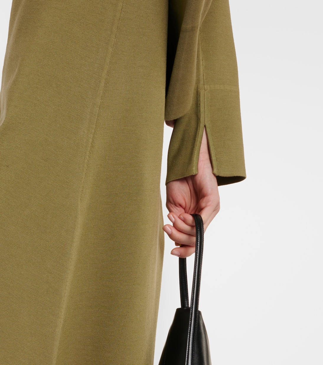 Silk-blend midi dress | Joseph