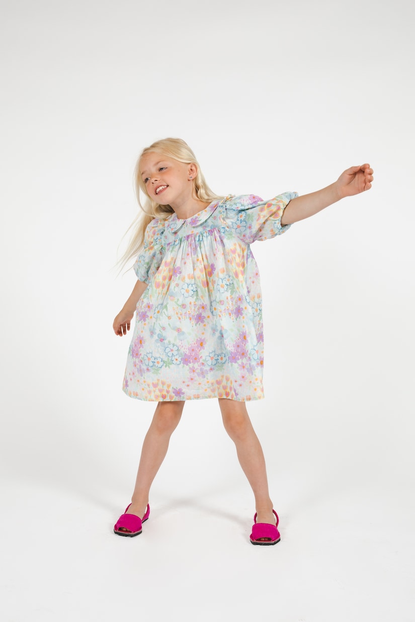 Bedrucktes Kleid Uriella aus Baumwolle | Morley