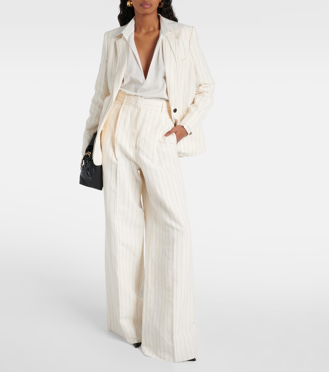 Pantalones anchos Giuliva de lona | Max Mara