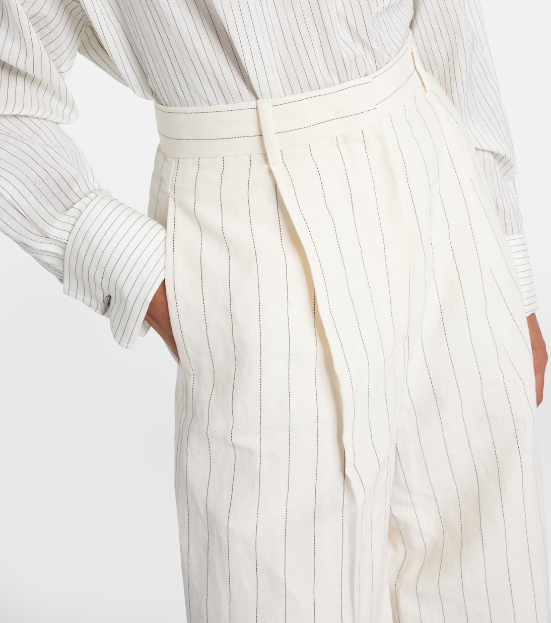 Pantalones anchos Giuliva de lona | Max Mara