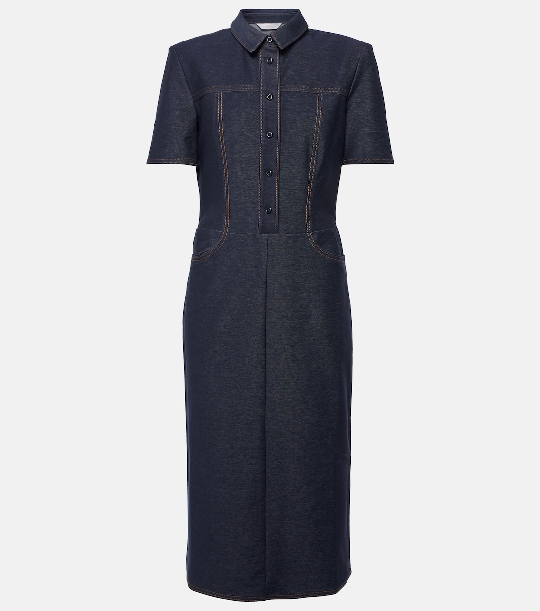 Faro cotton-blend jersey midi dress | Max Mara