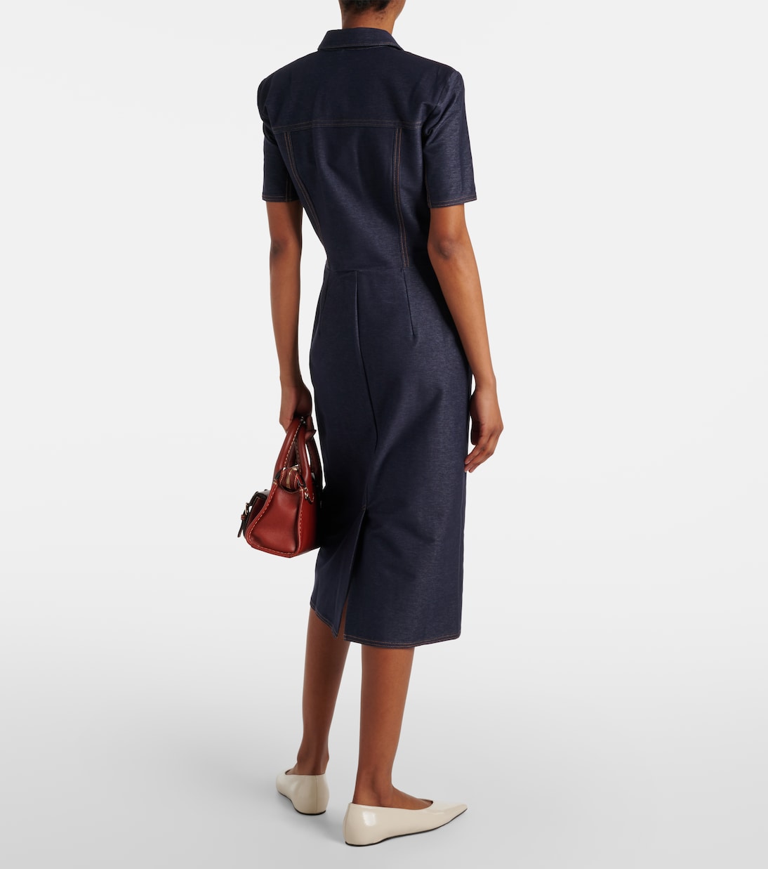 Faro cotton-blend jersey midi dress | Max Mara