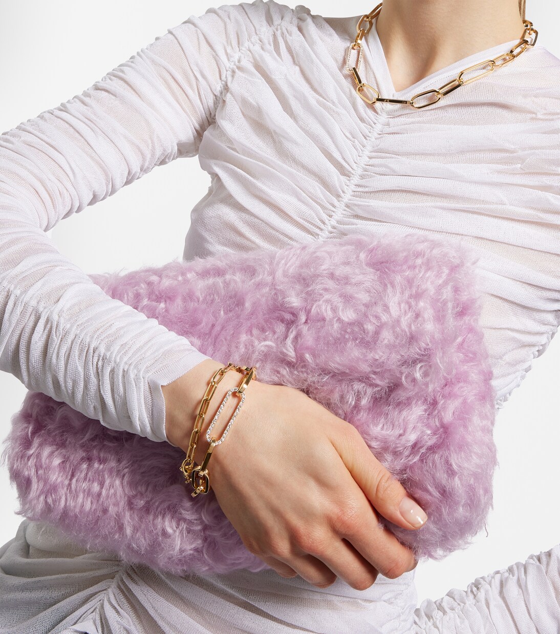 Link 18kt gold bracelet with diamonds | Bucherer Fine Jewellery