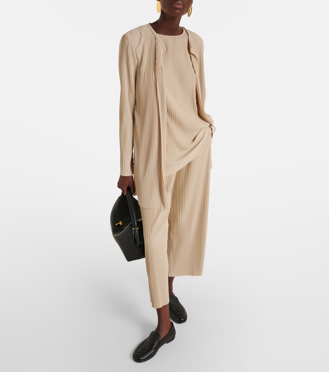 Pantaloni a gamba larga Rolanda in twill | Max Mara