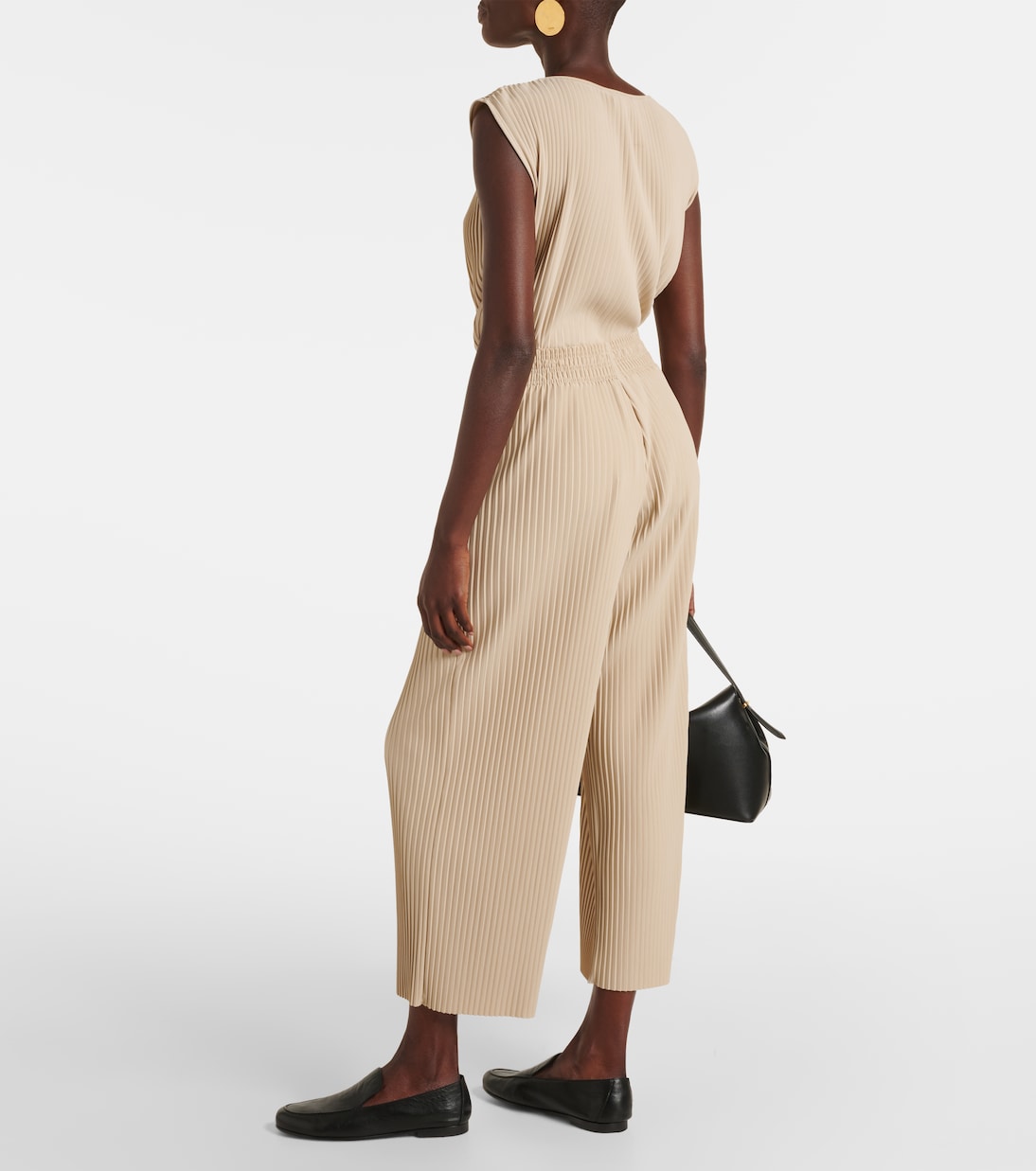 Pantaloni a gamba larga Rolanda in twill | Max Mara