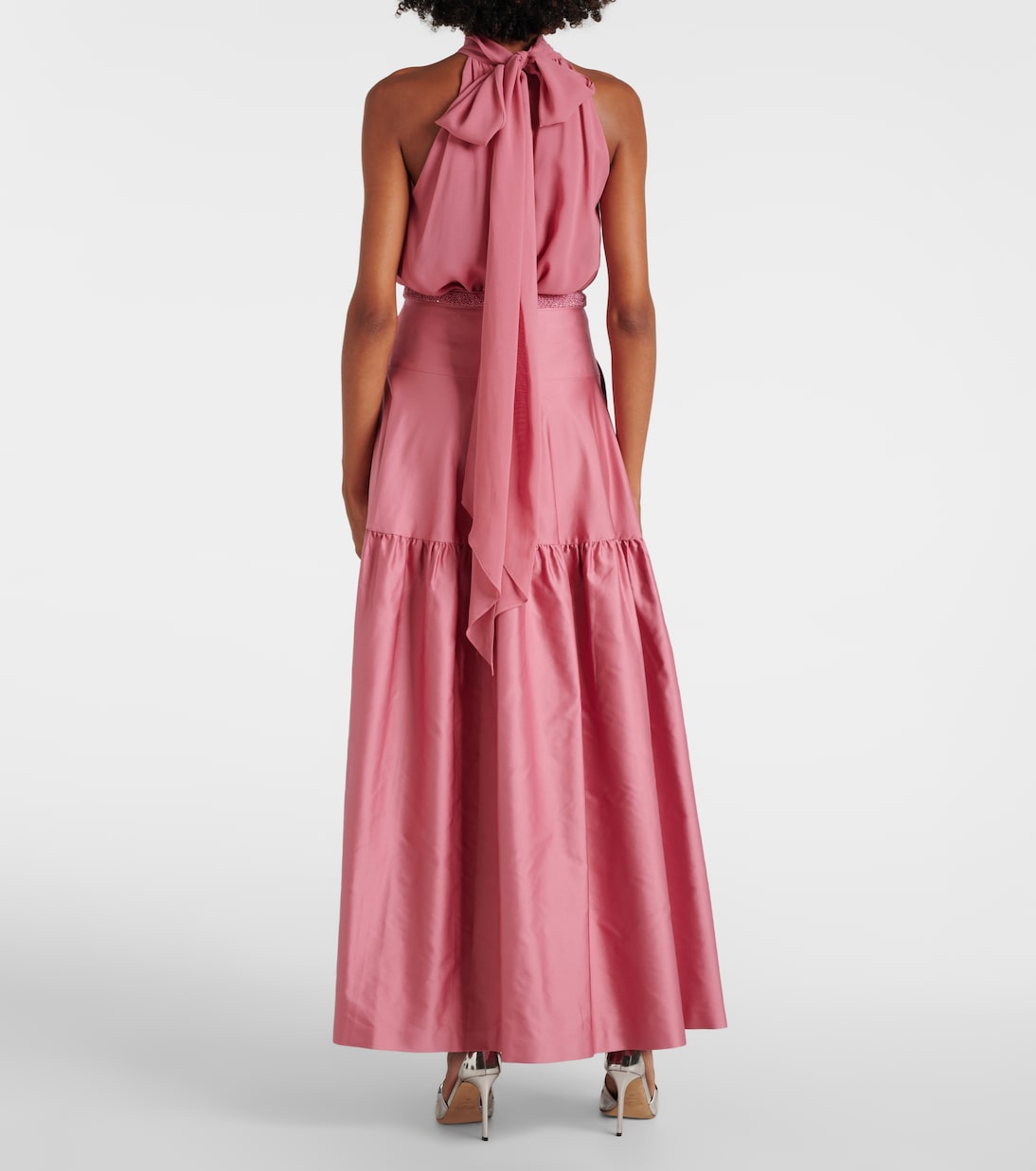 Elegante - Gonna lunga Brasile in raso | Max Mara