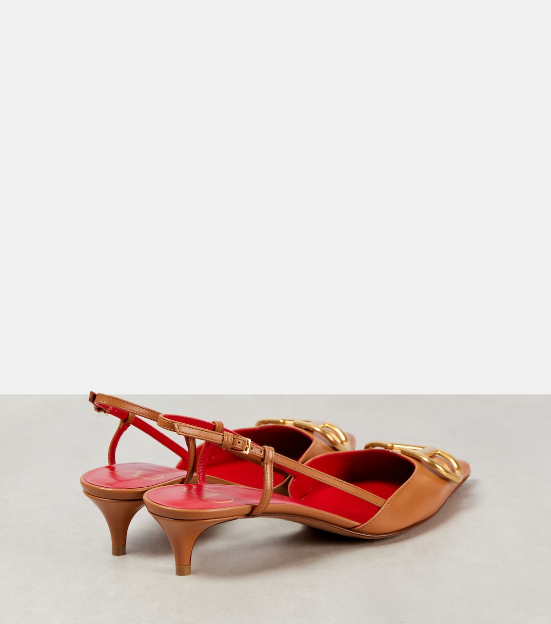 Escarpins VLogo Signature 40 en cuir | Valentino Garavani