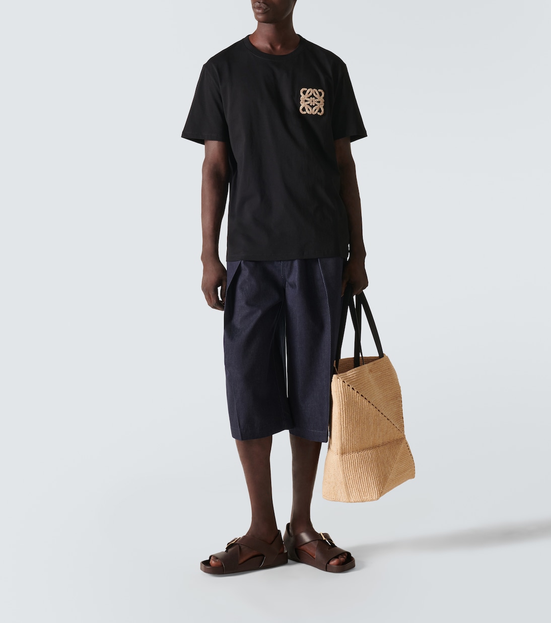 Camiseta Paula's Ibiza de algodón con anagrama | Loewe