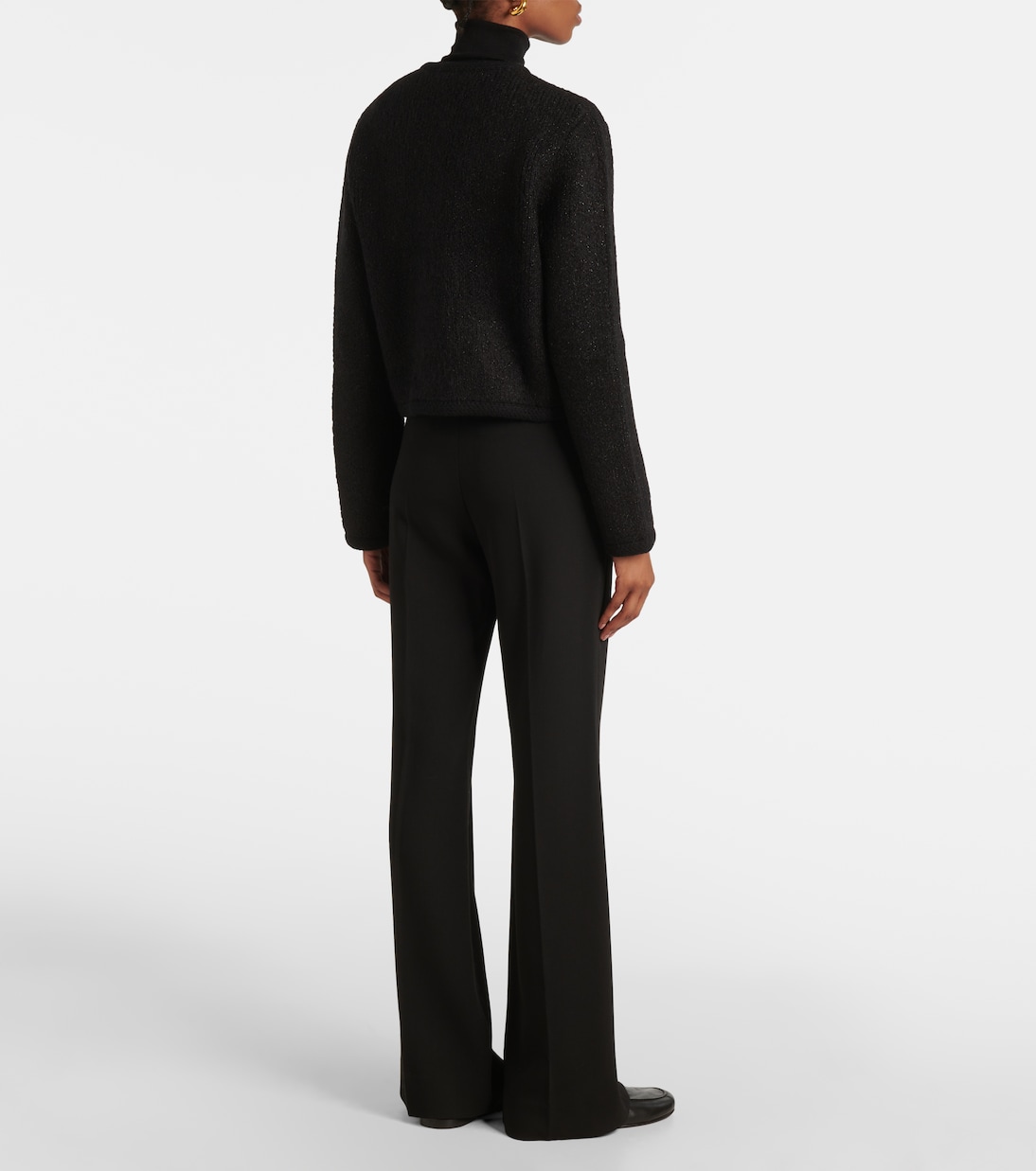 Chaqueta cropped Napoline de punto | Altuzarra
