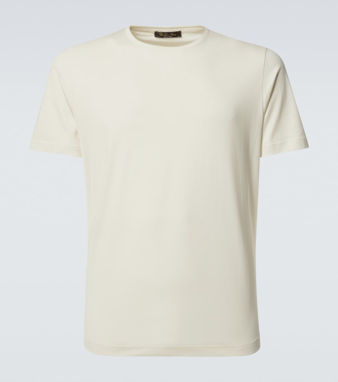 Camiseta de jersey de seda y algodón | Loro Piana