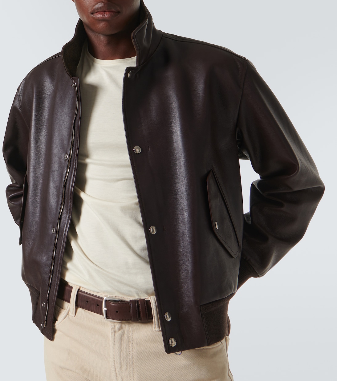 Camiseta de jersey de seda y algodón | Loro Piana