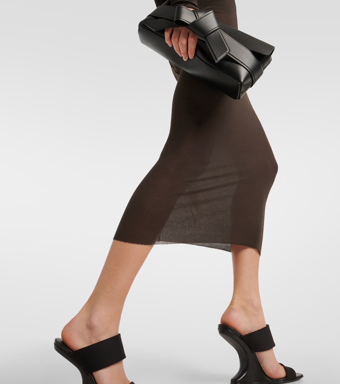 Abito midi in jersey | Rick Owens