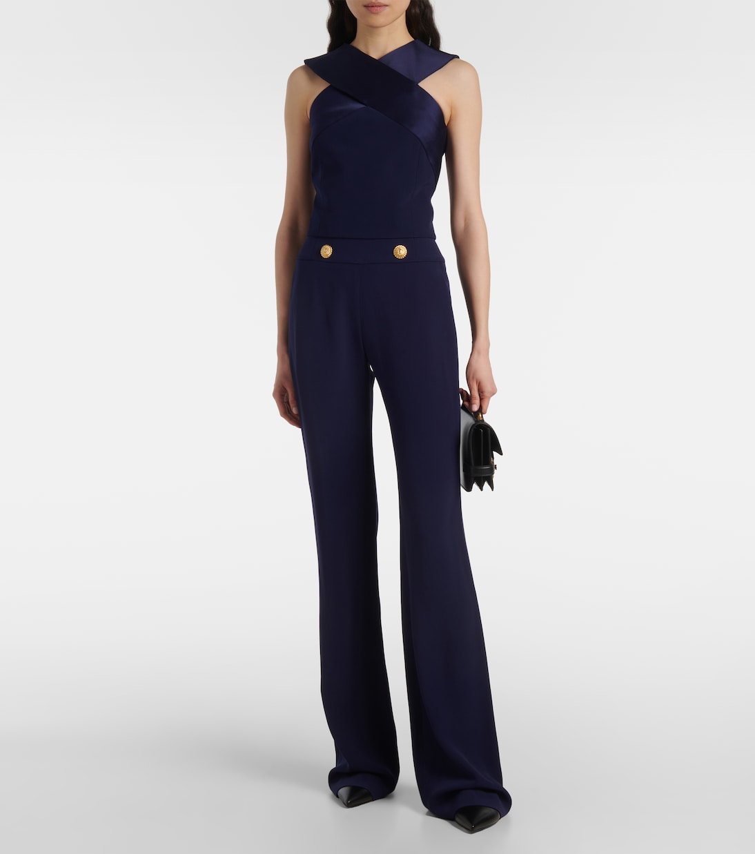 Top in crêpe di raso | Balmain