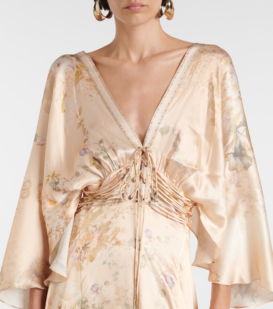 Silk charmeuse maxi dress | Camilla