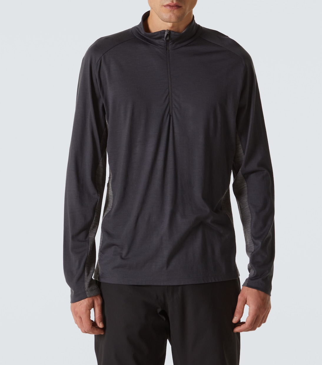 Top Runner de lana virgen con cremallera | Sease