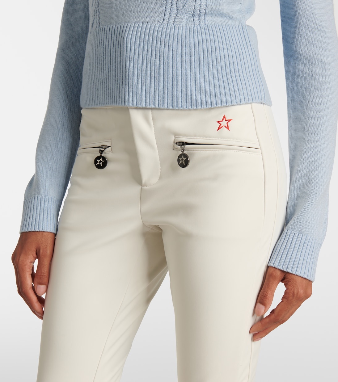 Cable intarsia wool sweater | Perfect Moment