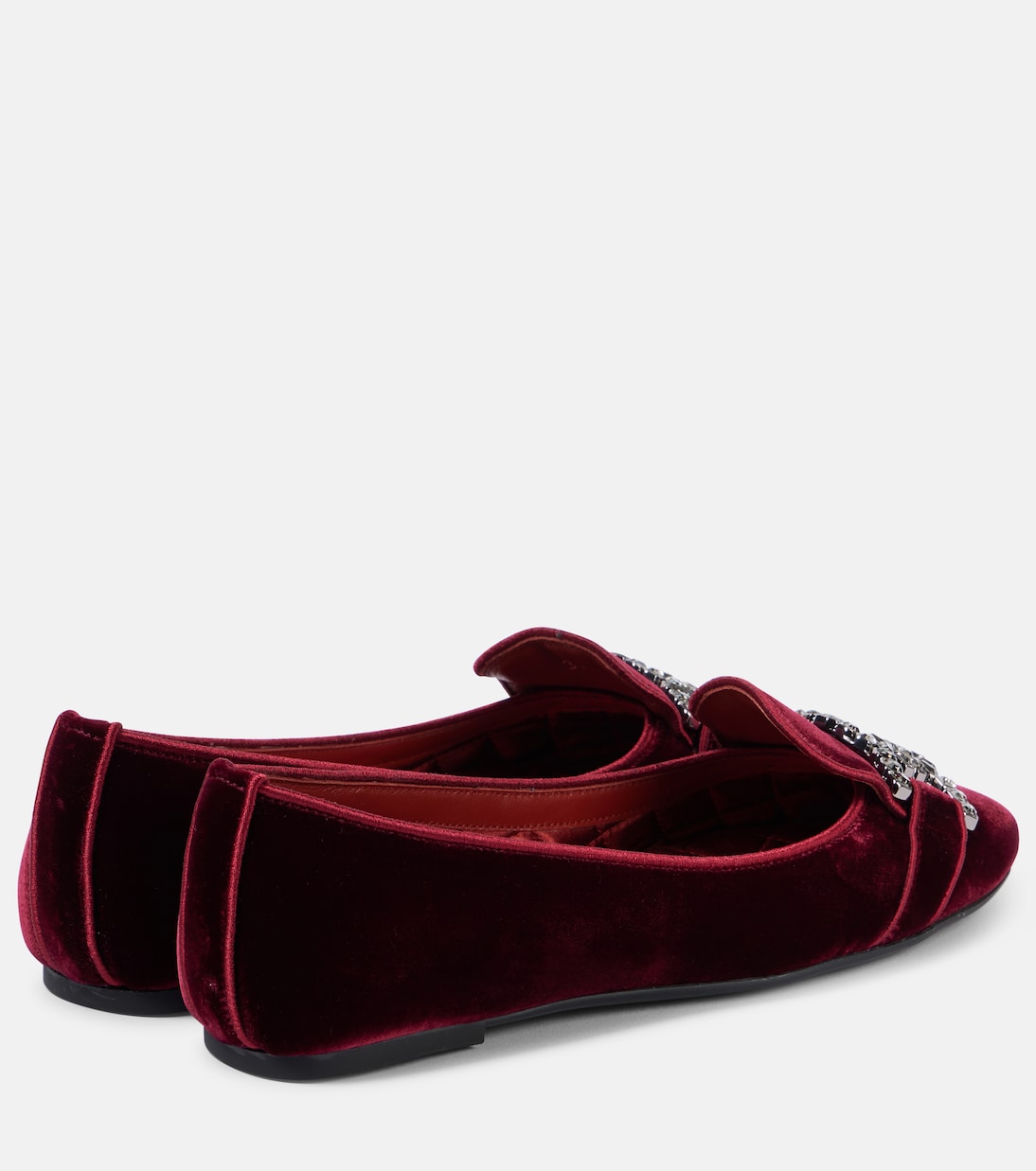 Mocassini Kate in velluto con cristalli | Tod's