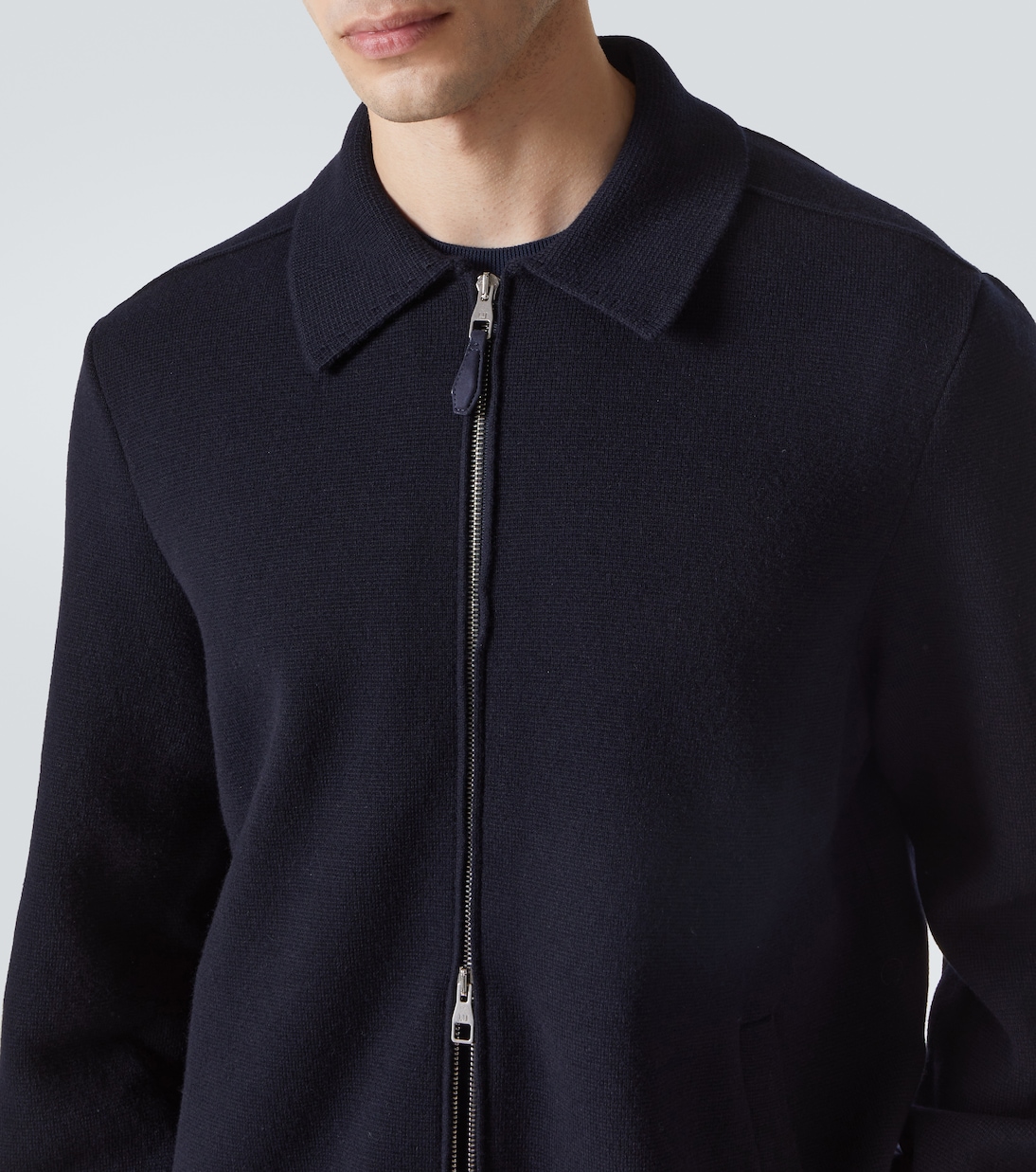 Giacca blouson in cotone e cashmere | Dunhill