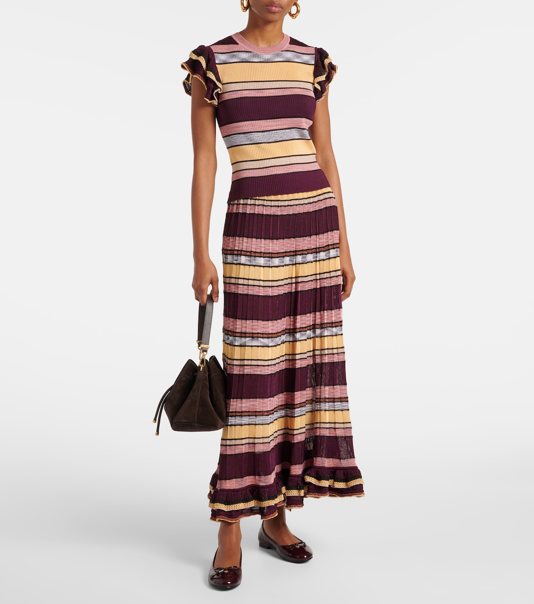 Ballerine in pelle stampata | Tory Burch