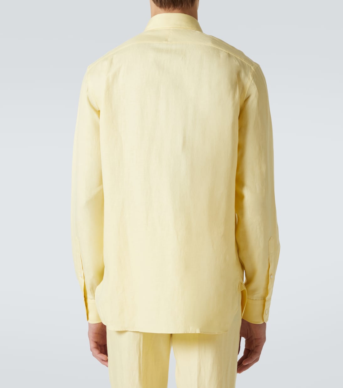 Camicia Aston in lino e seta | Ralph Lauren Purple Label