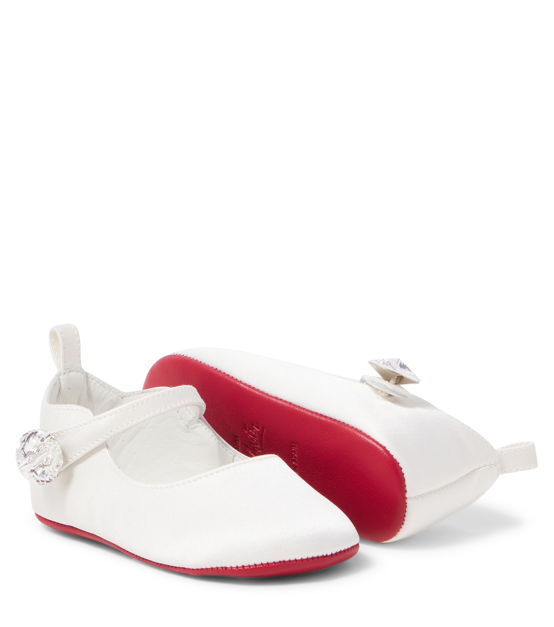 Bébé – Ballerines Love Chick Strass | Christian Louboutin Kids