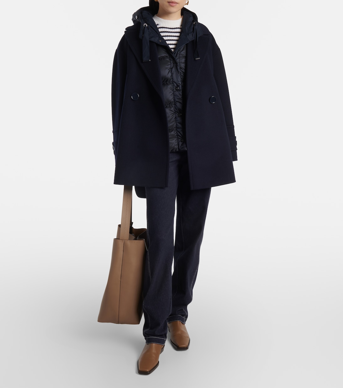 The Cube Wattierte Weste Jsoft | Max Mara