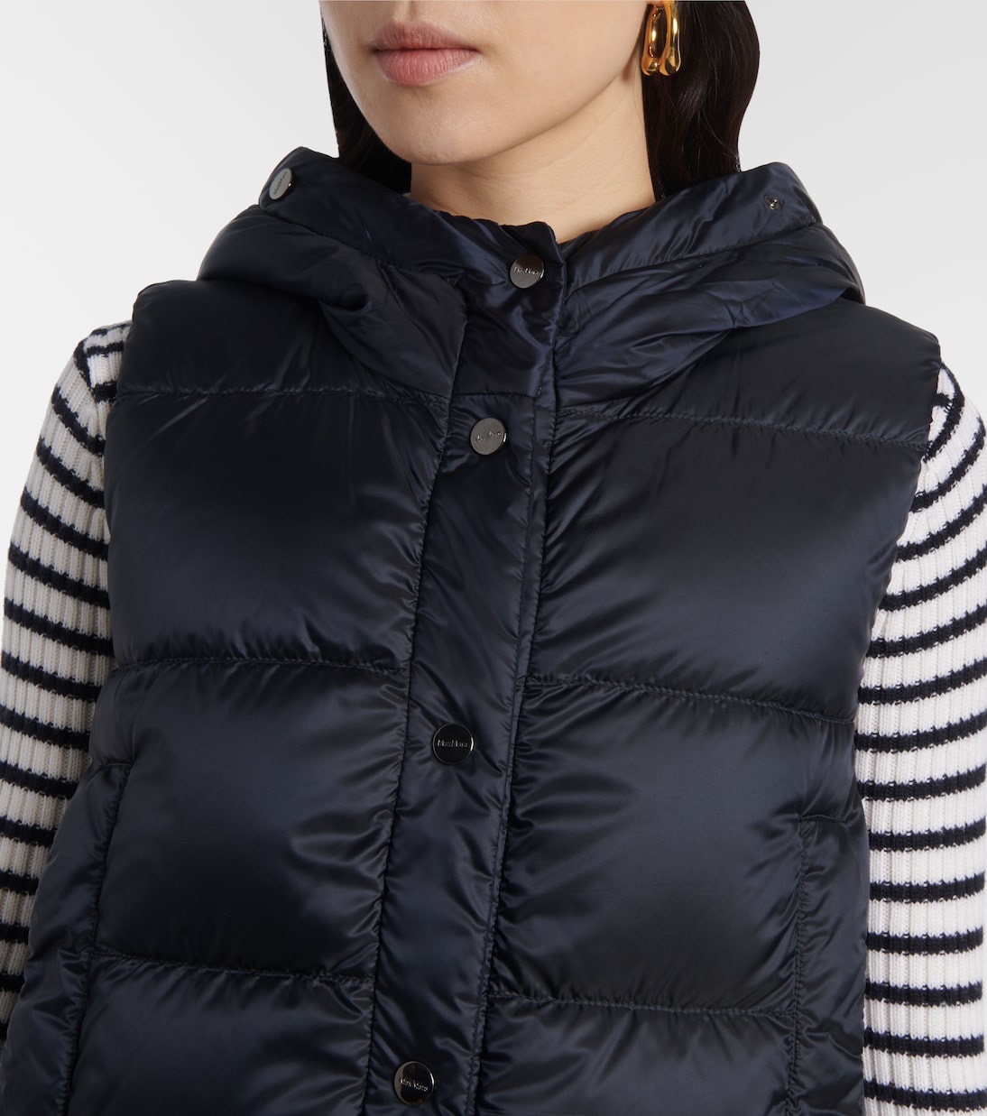 The Cube Wattierte Weste Jsoft | Max Mara