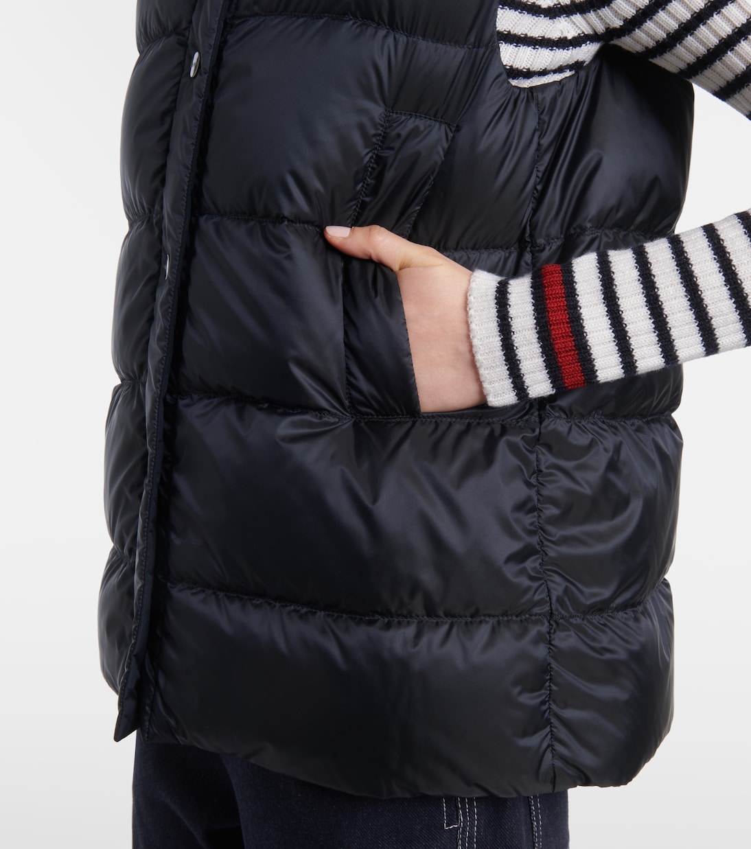 The Cube Wattierte Weste Jsoft | Max Mara