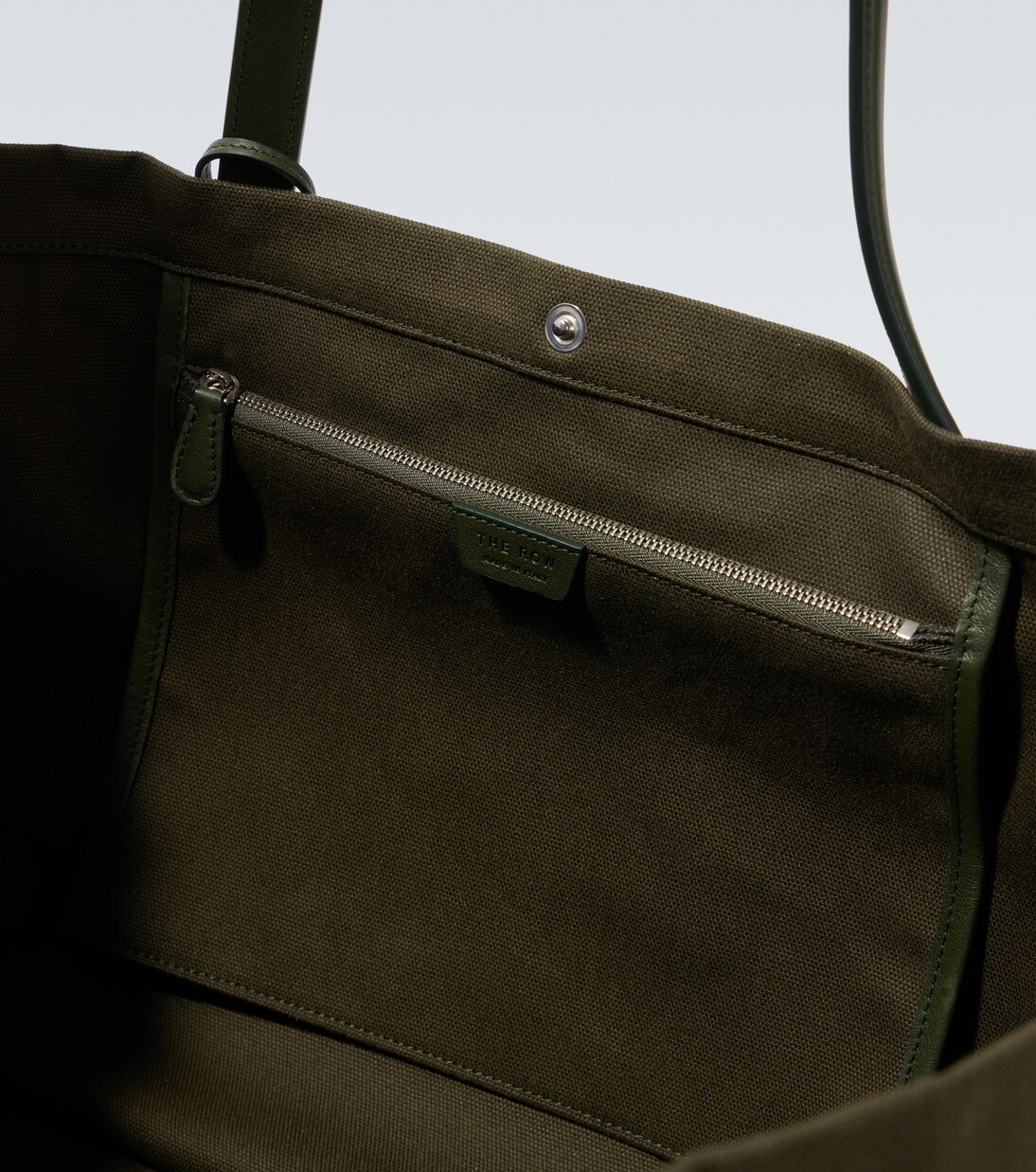 Tote Idaho XL aus Canvas mit Leder | The Row