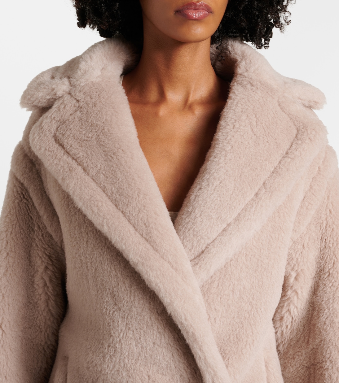 Cappotto Cuba in teddy di seta e alpaca | Max Mara