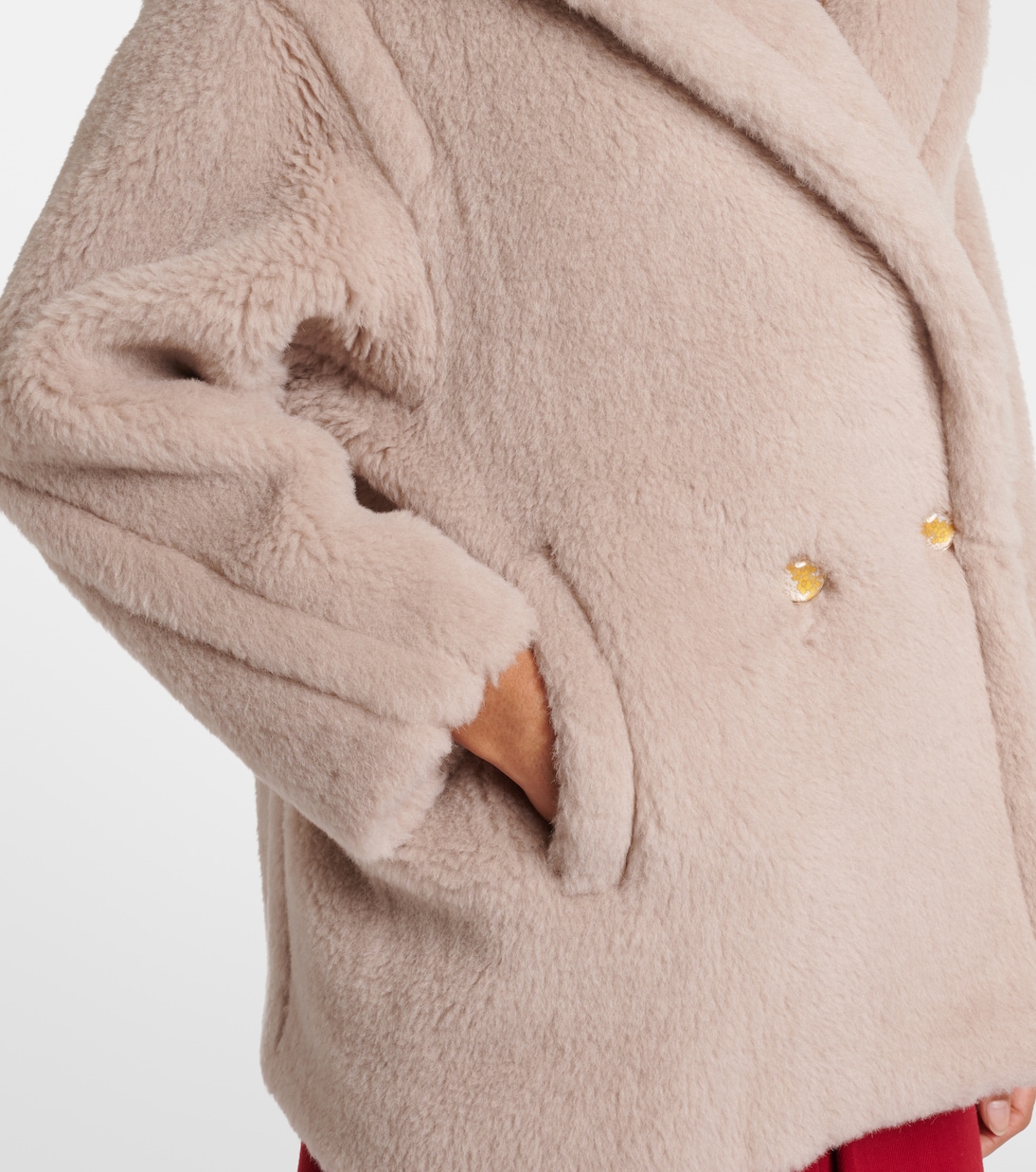 Cappotto Cuba in teddy di seta e alpaca | Max Mara