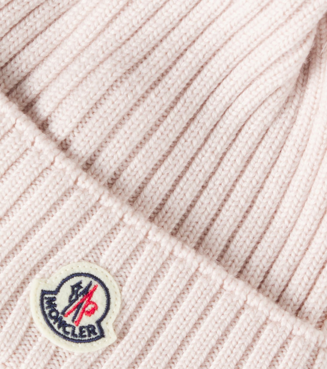 Ribbed-knit wool beanie | Moncler Enfant