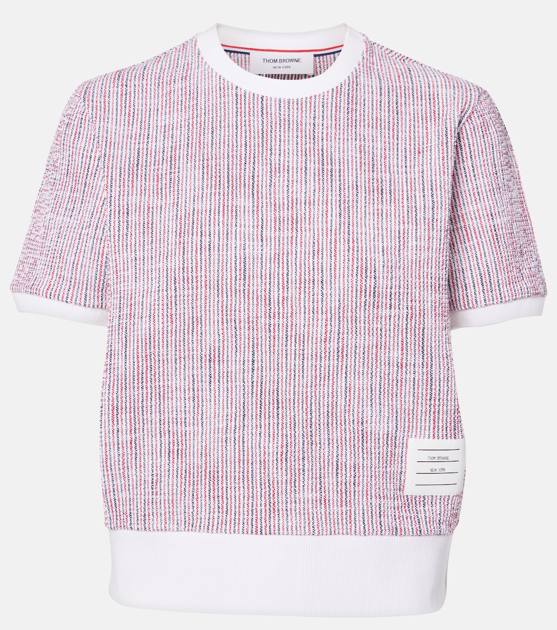 Top in tweed di misto cotone | Thom Browne
