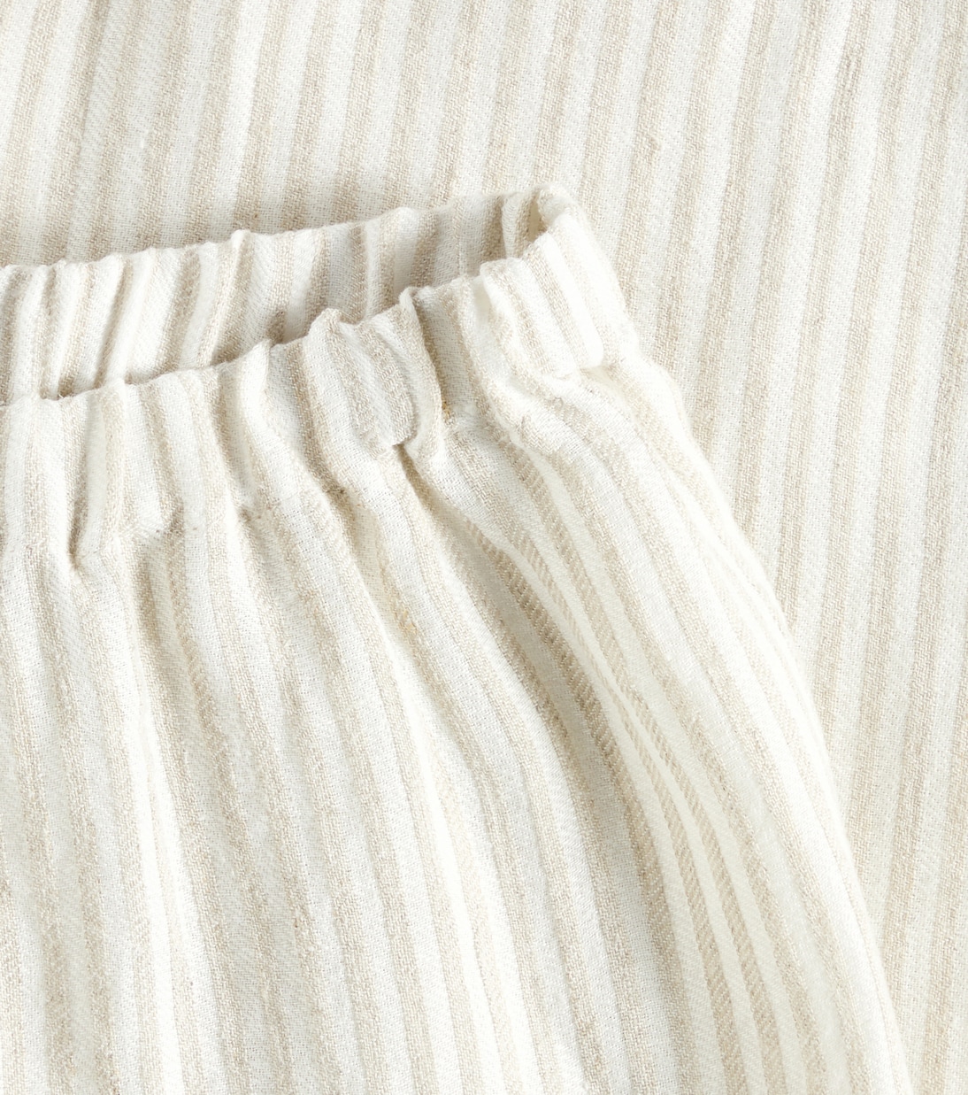 Pantaloni in lino a righe | Il Gufo