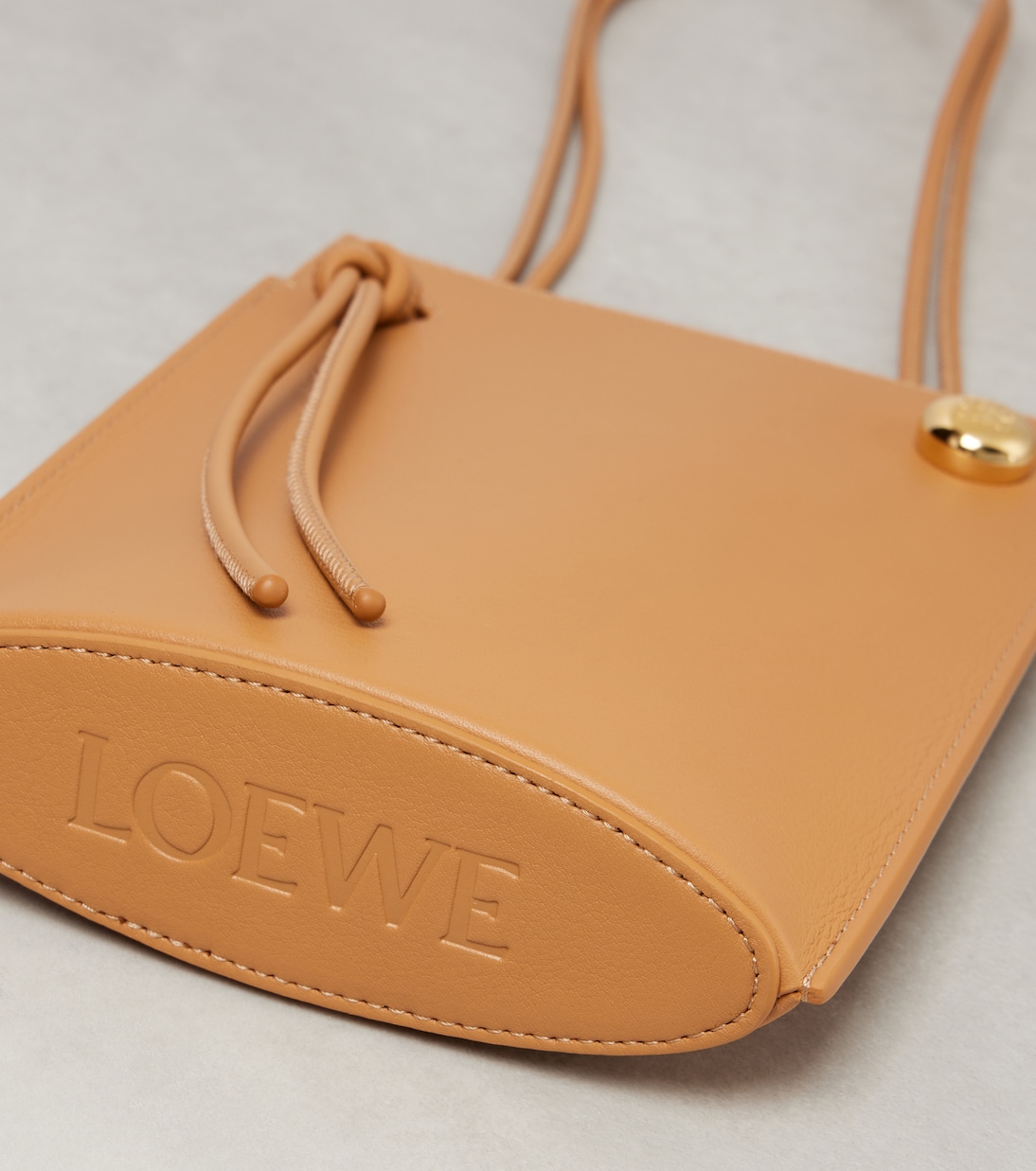 Pochette Pebble Dice en cuir | Loewe
