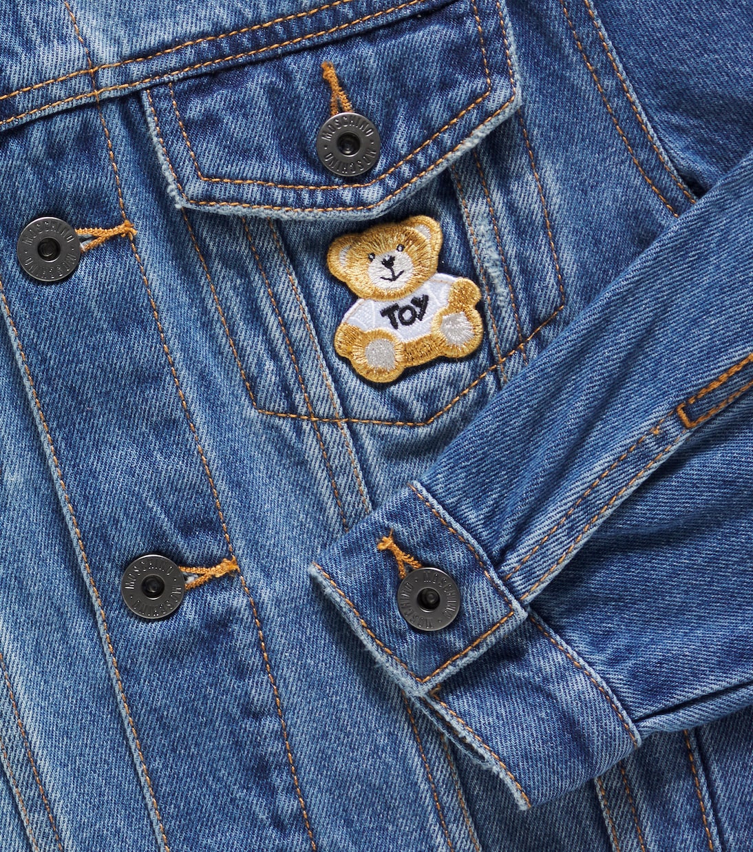 Jeansjacke Teddy Bear | Moschino Kids