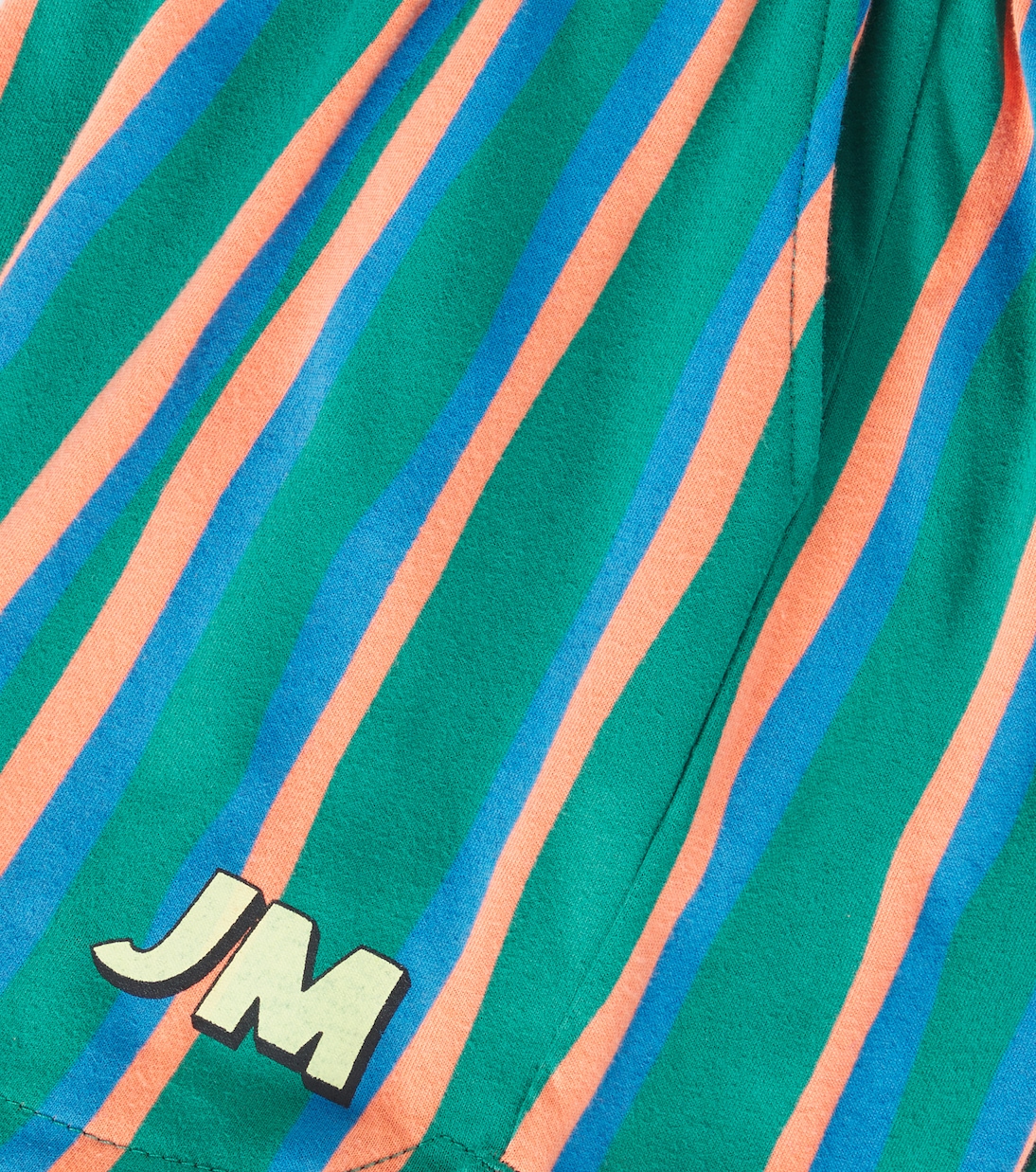 Shorts JM in cotone a righe | Jellymallow
