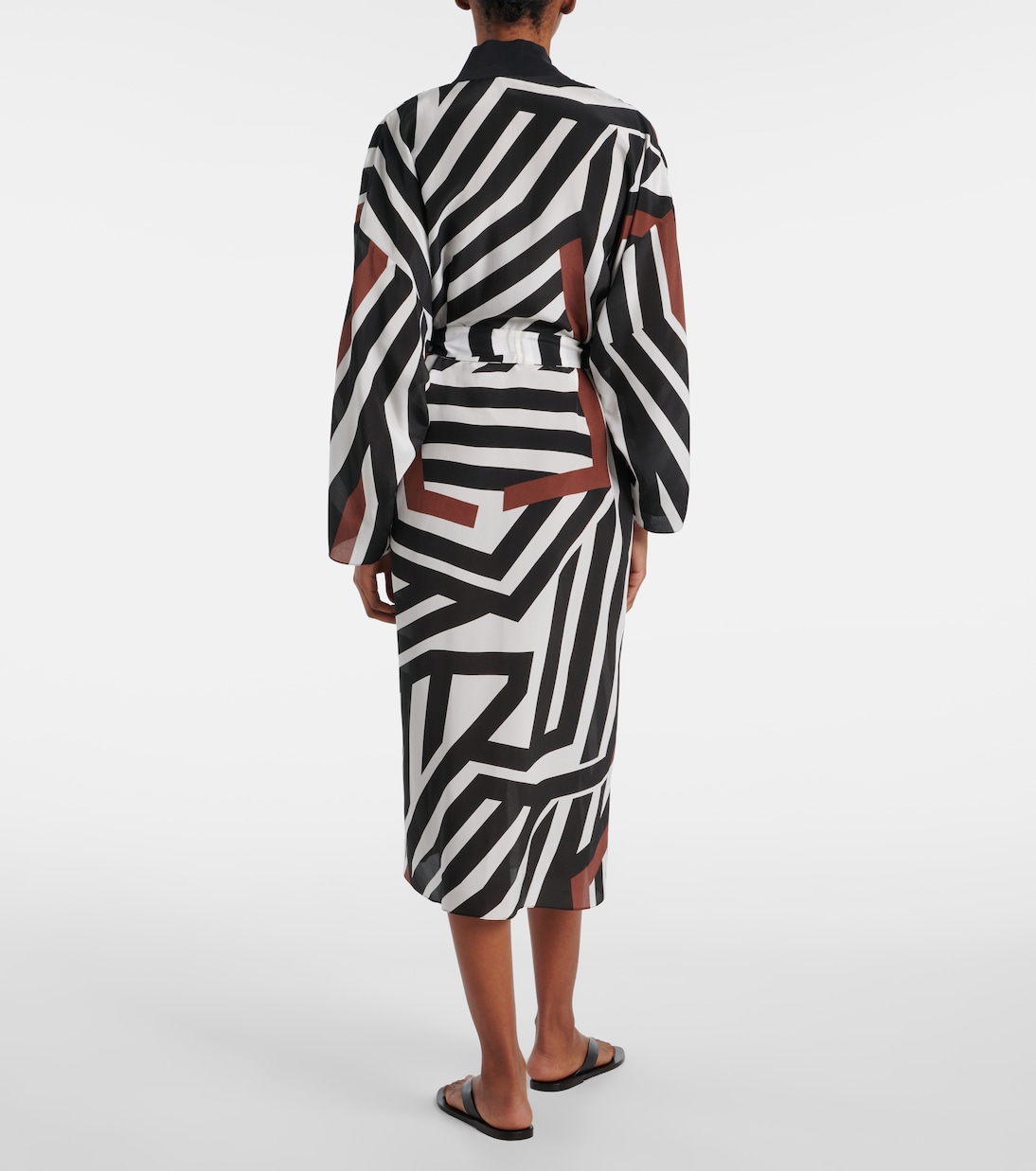 Copricostume Ovatte a righe | Max Mara