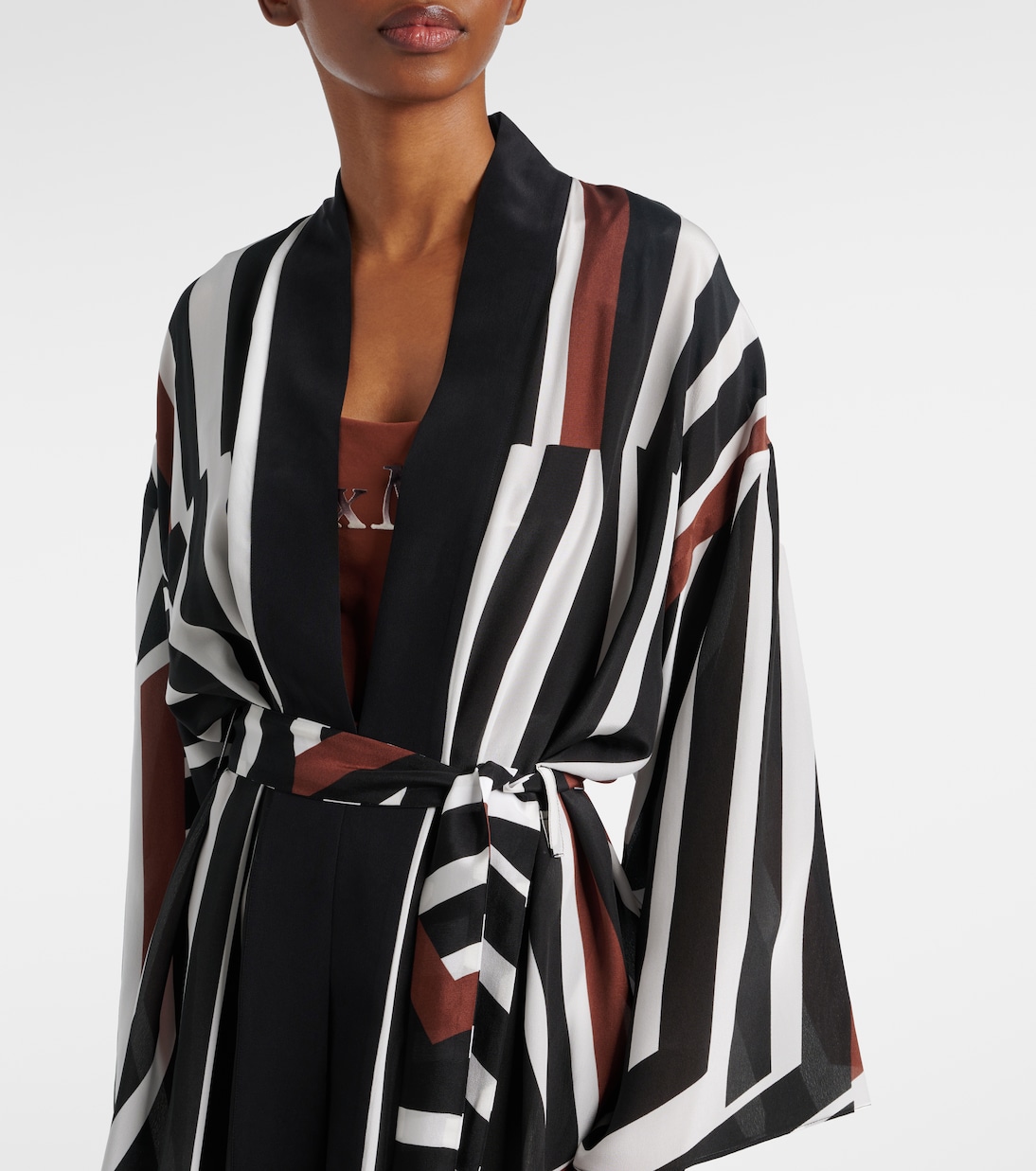 Copricostume Ovatte a righe | Max Mara
