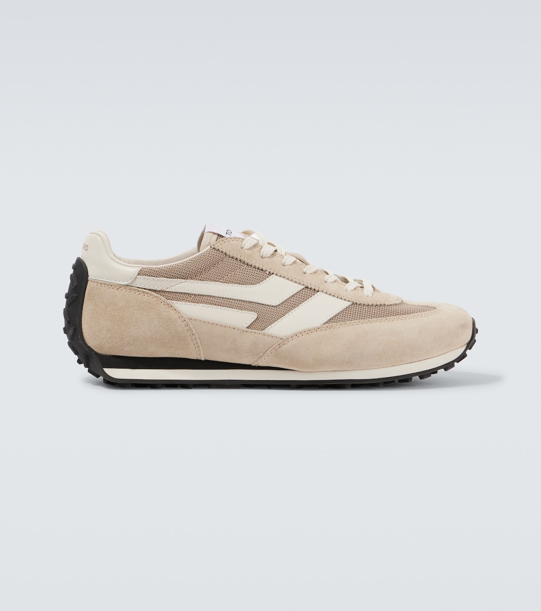 Mick suede-trimmed sneakers | Tom Ford