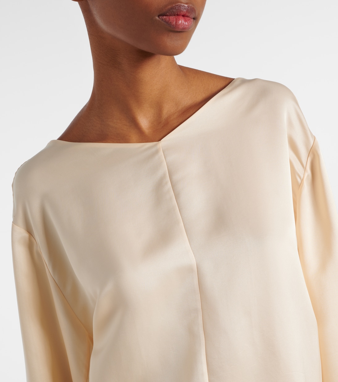 Durion satin top | Khaite