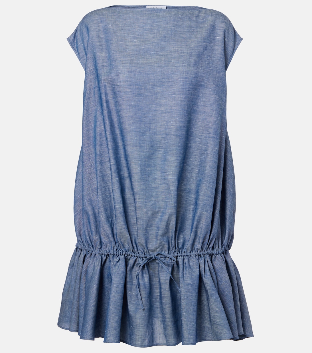 Cotton and linen minidress | Alaïa