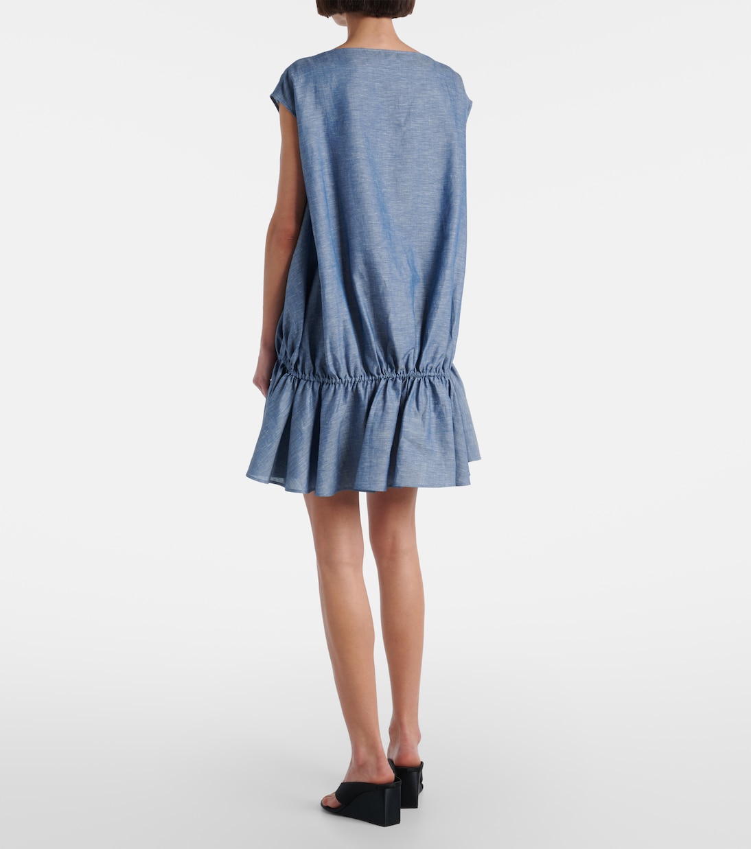 Cotton and linen minidress | Alaïa