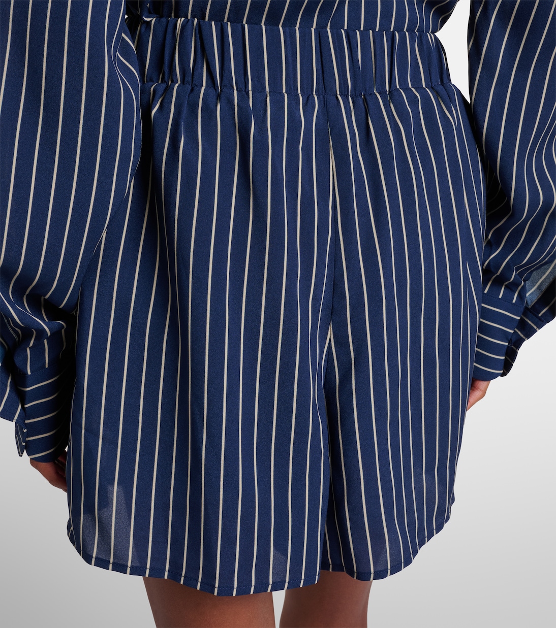 Lui striped shorts | The Frankie Shop